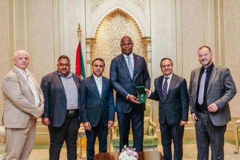 Mozambique delgation